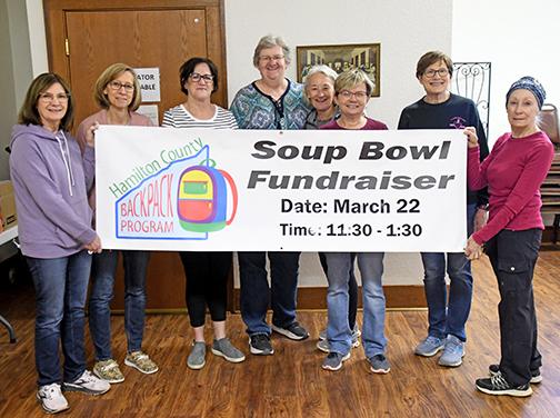 Volunteers from the Hamilton County Backpack Program have been busy preparing for Friday’s Soup Bowl Fundraiser.